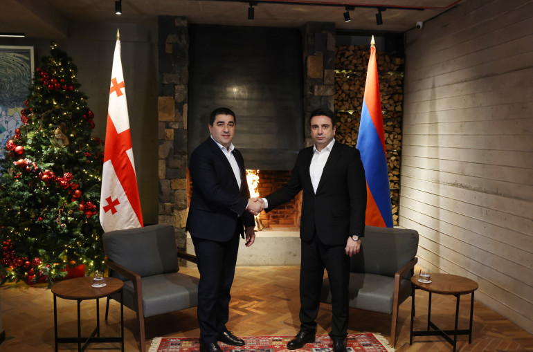 Աջակցում ենք խաղաղության պայմանագրին․ Դիլիջանում հանդիպել են Հայաստանի և Վրաստանի ԱԺ նախագահները
