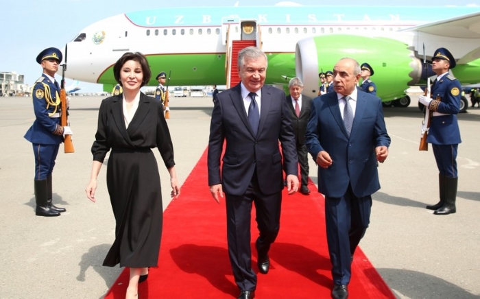 Ուզբեկստանի նախագահն Ադրբեջանում է, նա կայցելի նաև օկուպացված Շուշի և Վարանդա